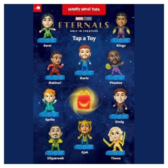 Makkari 2021 Marvel Eternals Mcdonalds Happy Meal Toy - Picture 6 of 6